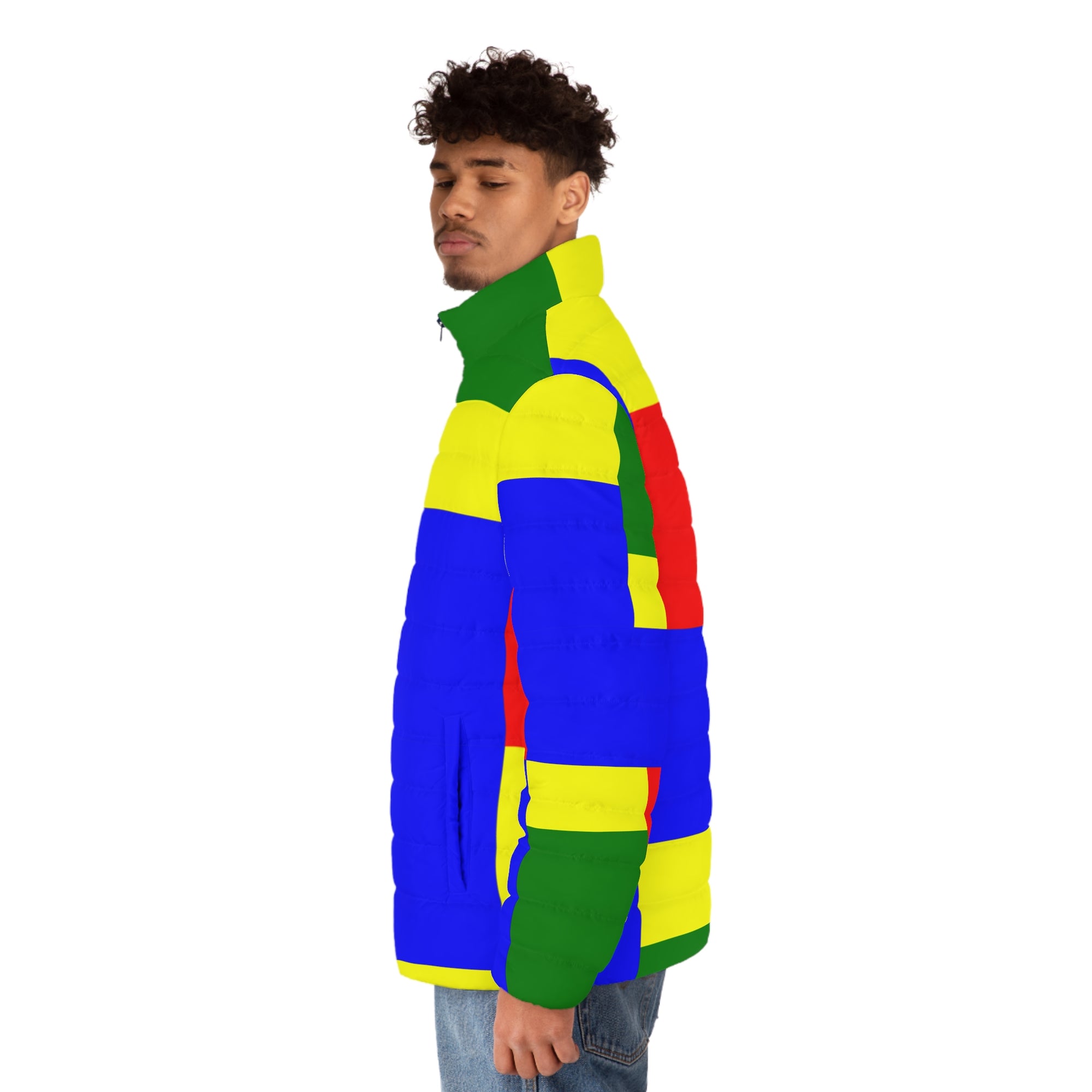 RGBY Puffer Jacket