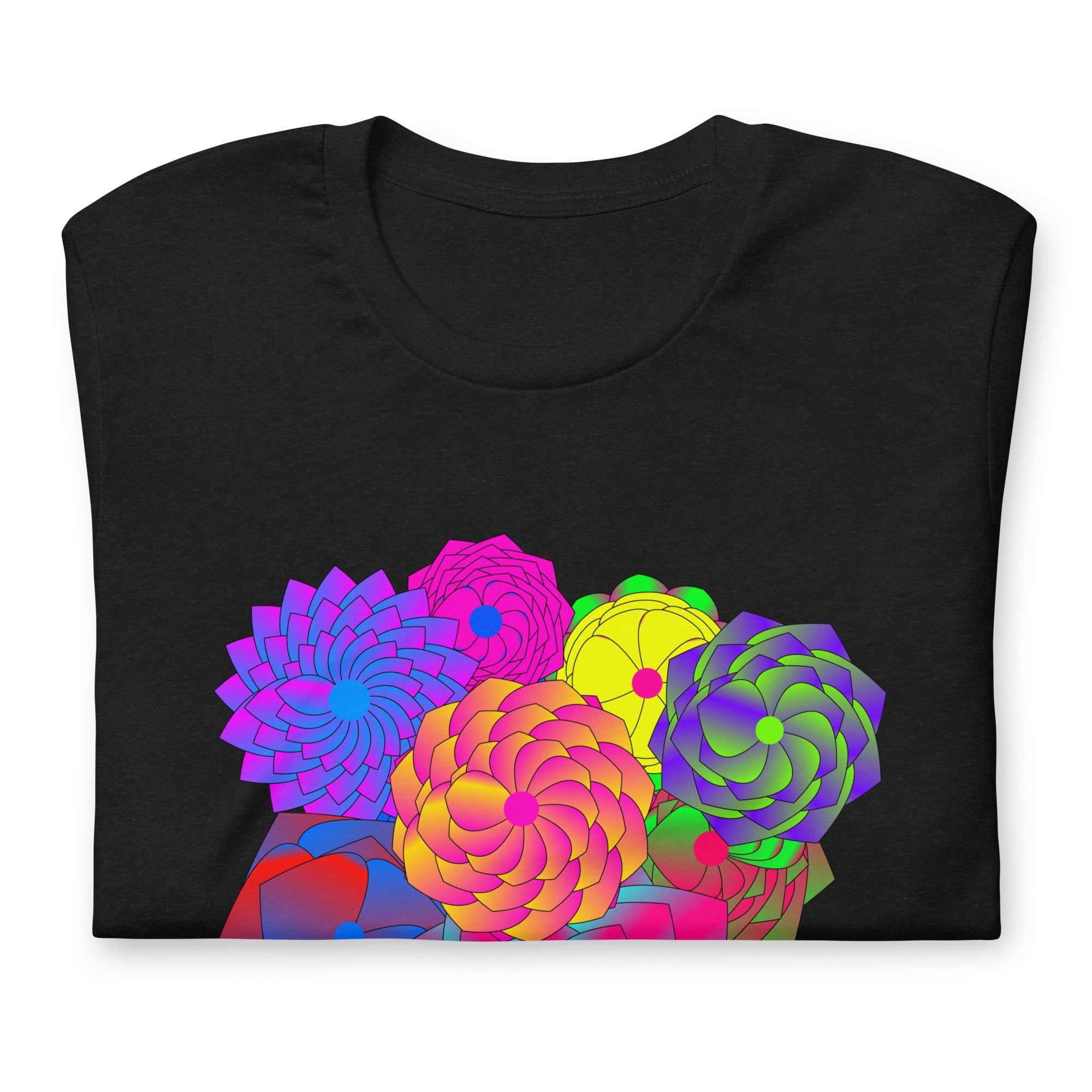 Flower Script Bouquet t-shirt
